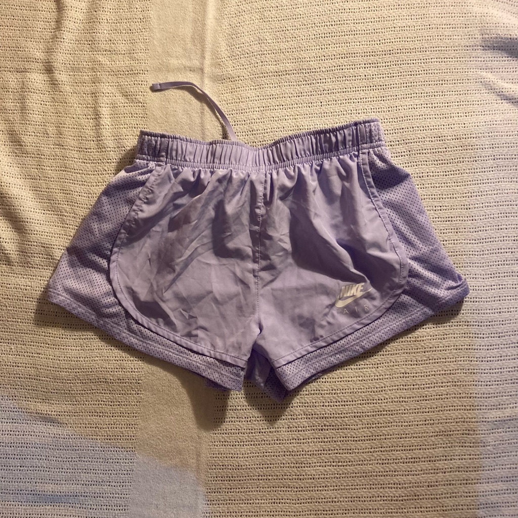 Nike Purple Athletic Shorts Moisture-Wicking Lightweight